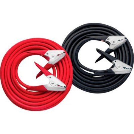 INTEGRATED SUPPLY NETWORK SOLAR 25 Foot Booster Cable, Medium Duty, 2 Gauge 402252